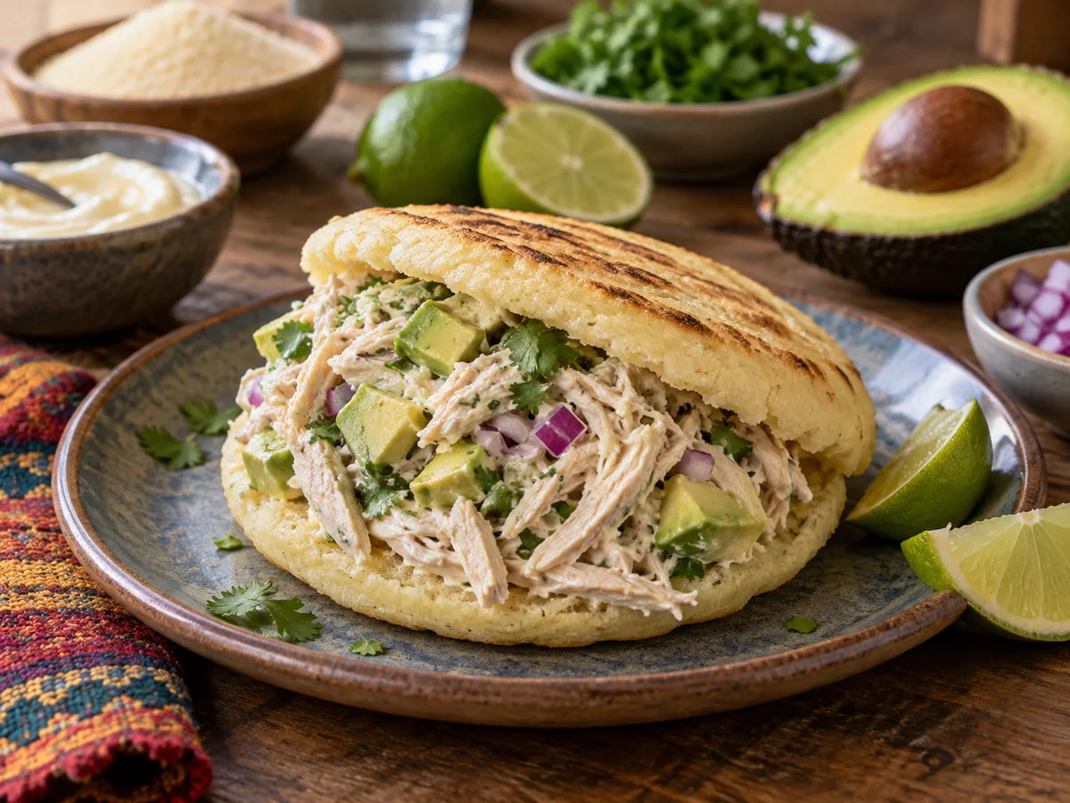 Arepas reina pepiada