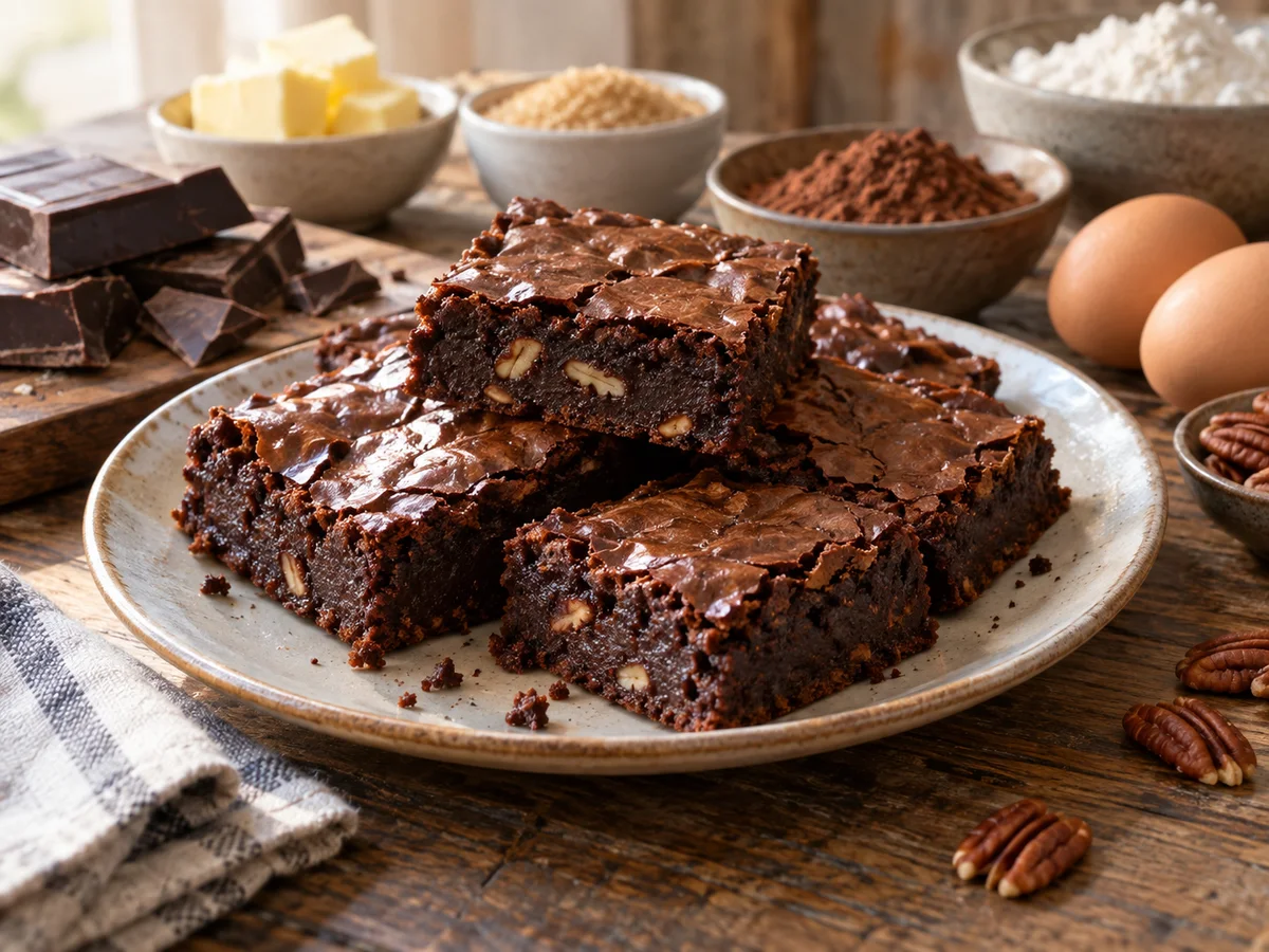 Brownies au chocolat