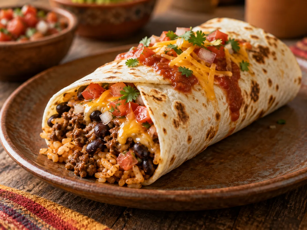 Burrito au bœuf
