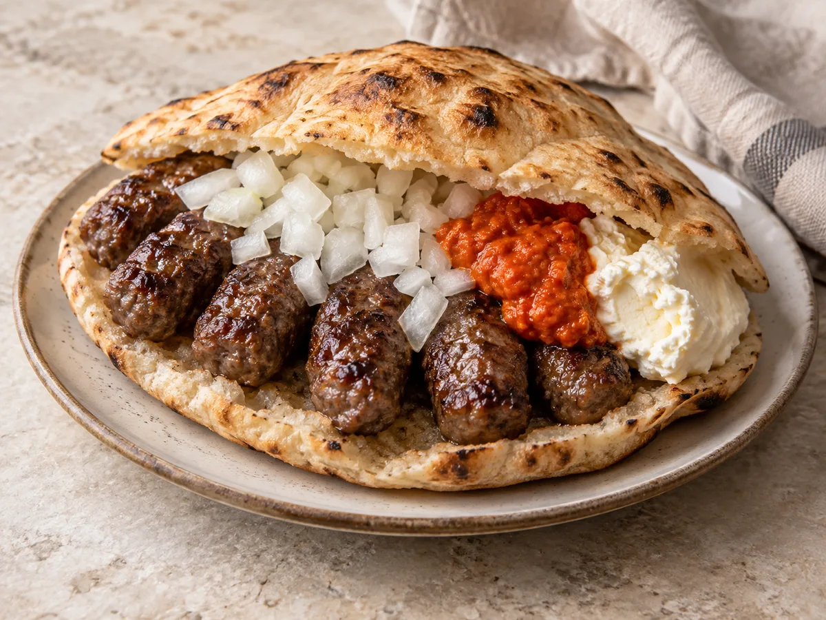 Ćevapi serbes