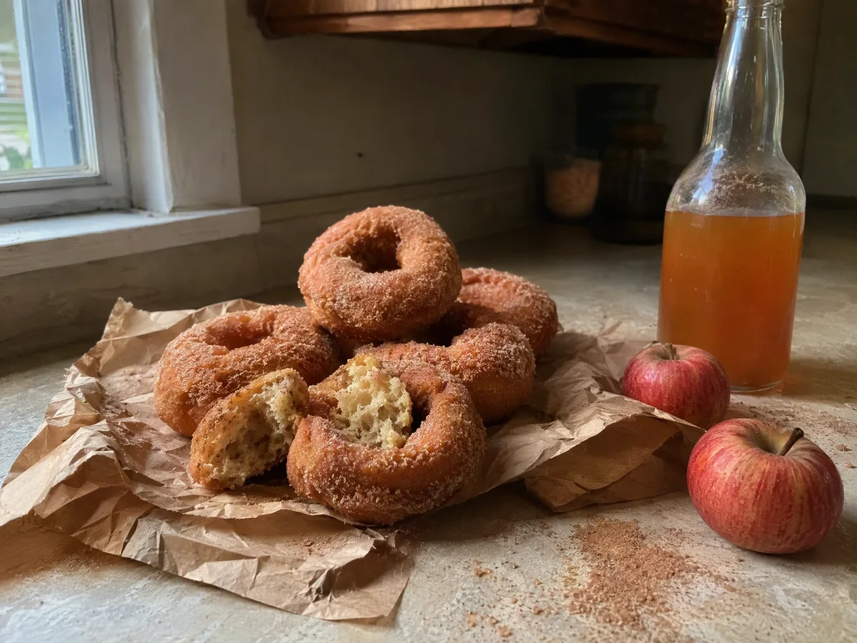 Donuts au cidre de pomme