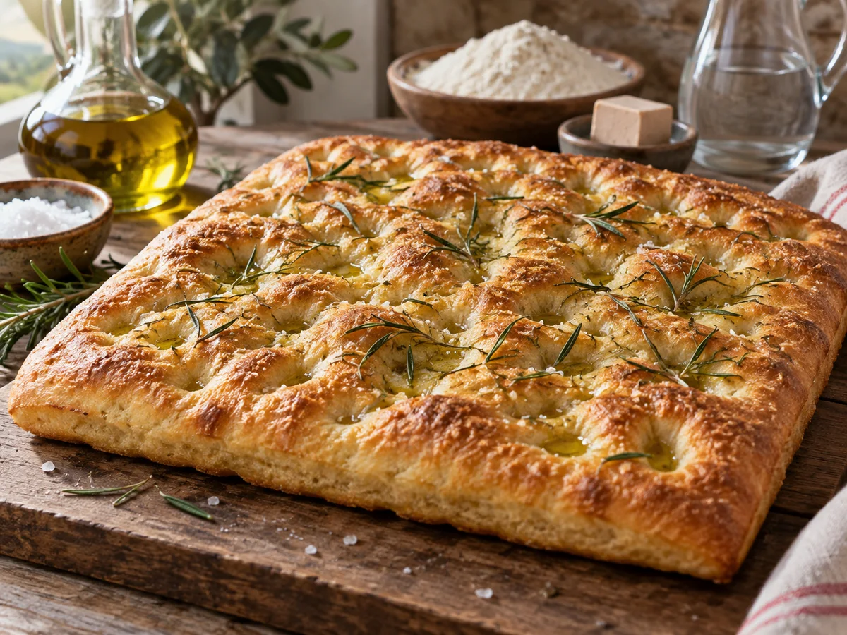 Focaccia génoise