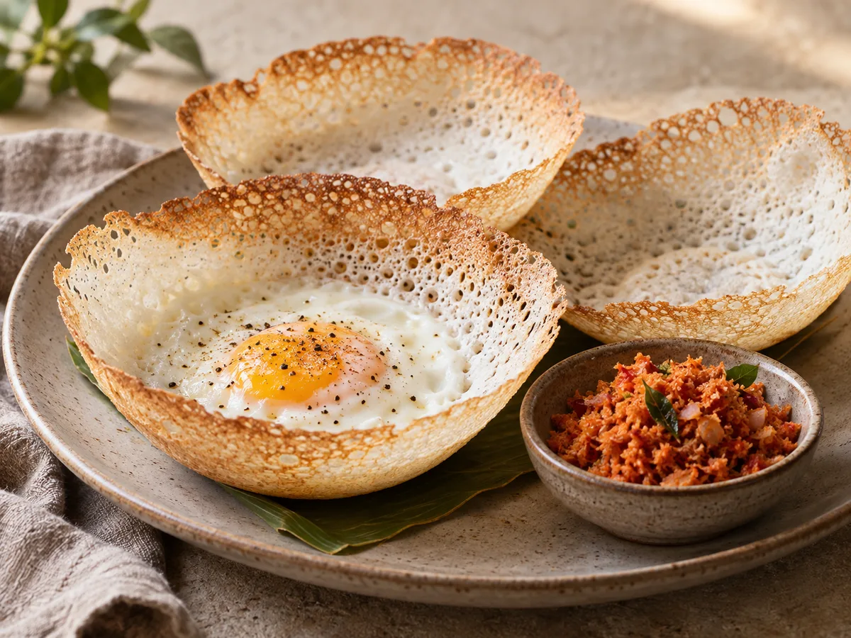 Hoppers sri-lankais
