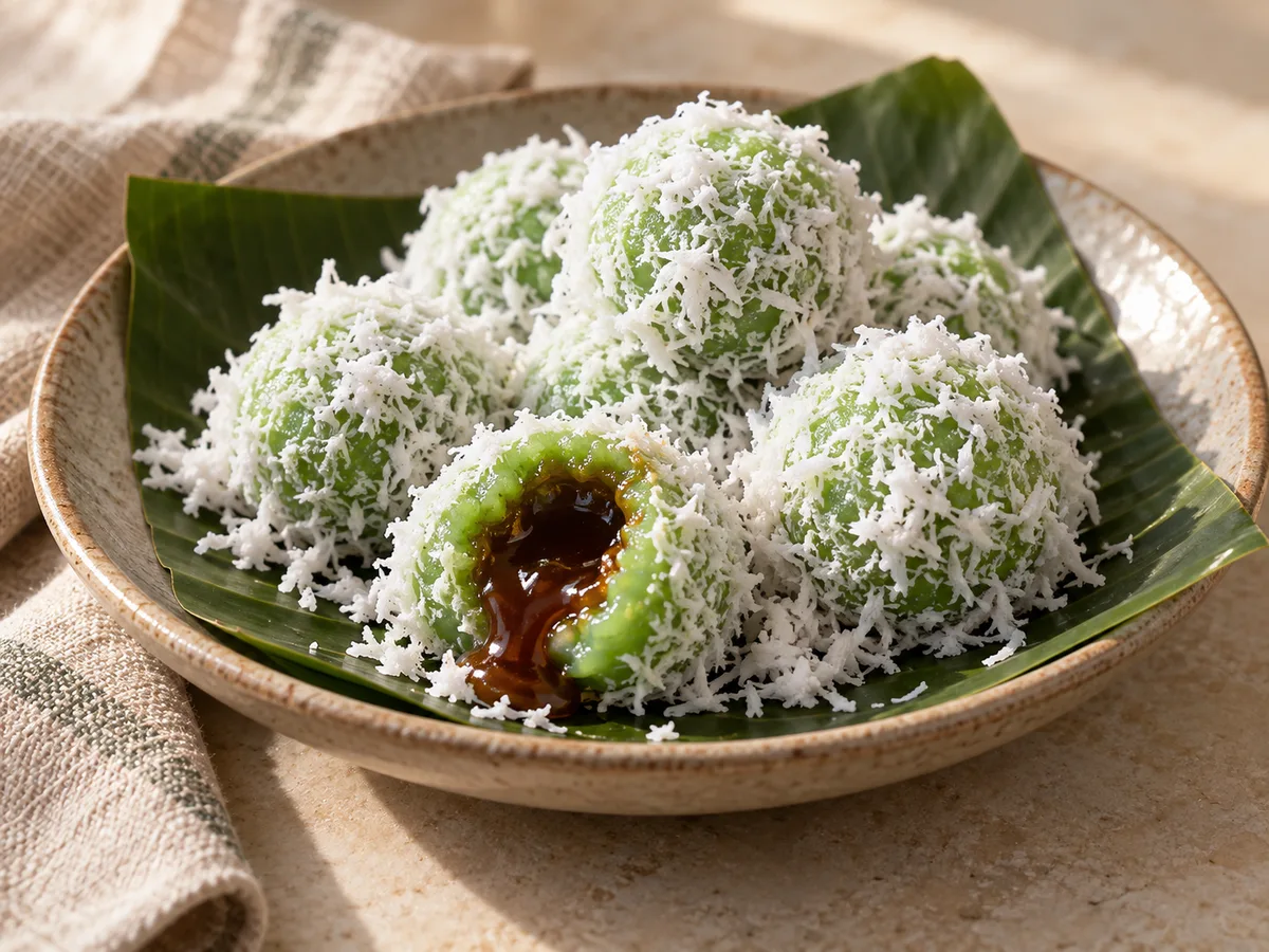 Klepon indonésiens