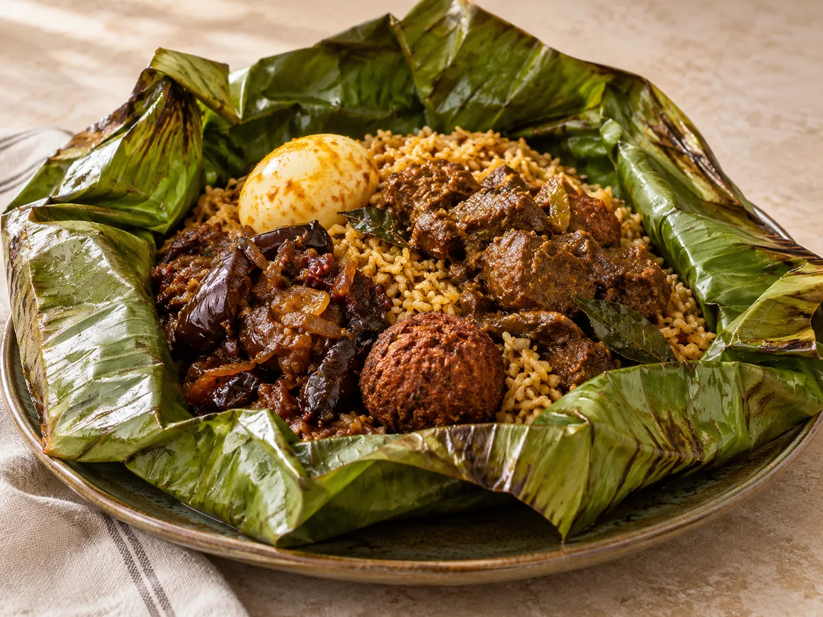 Lamprais sri-lankais