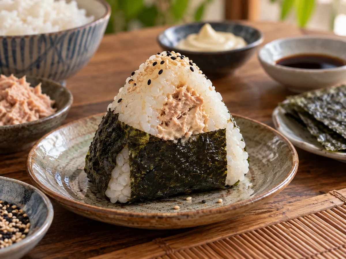 Onigiri au thon