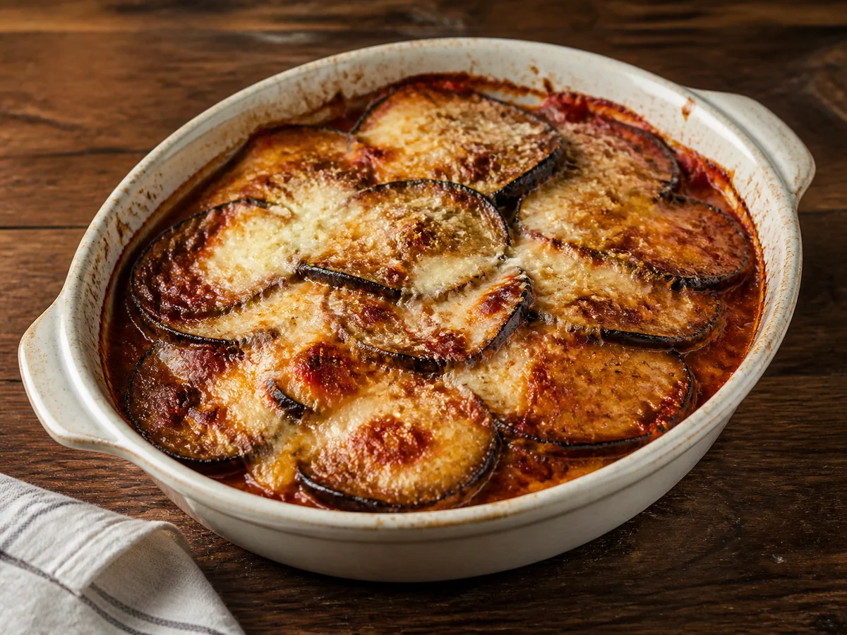 Parmigiana d’aubergines