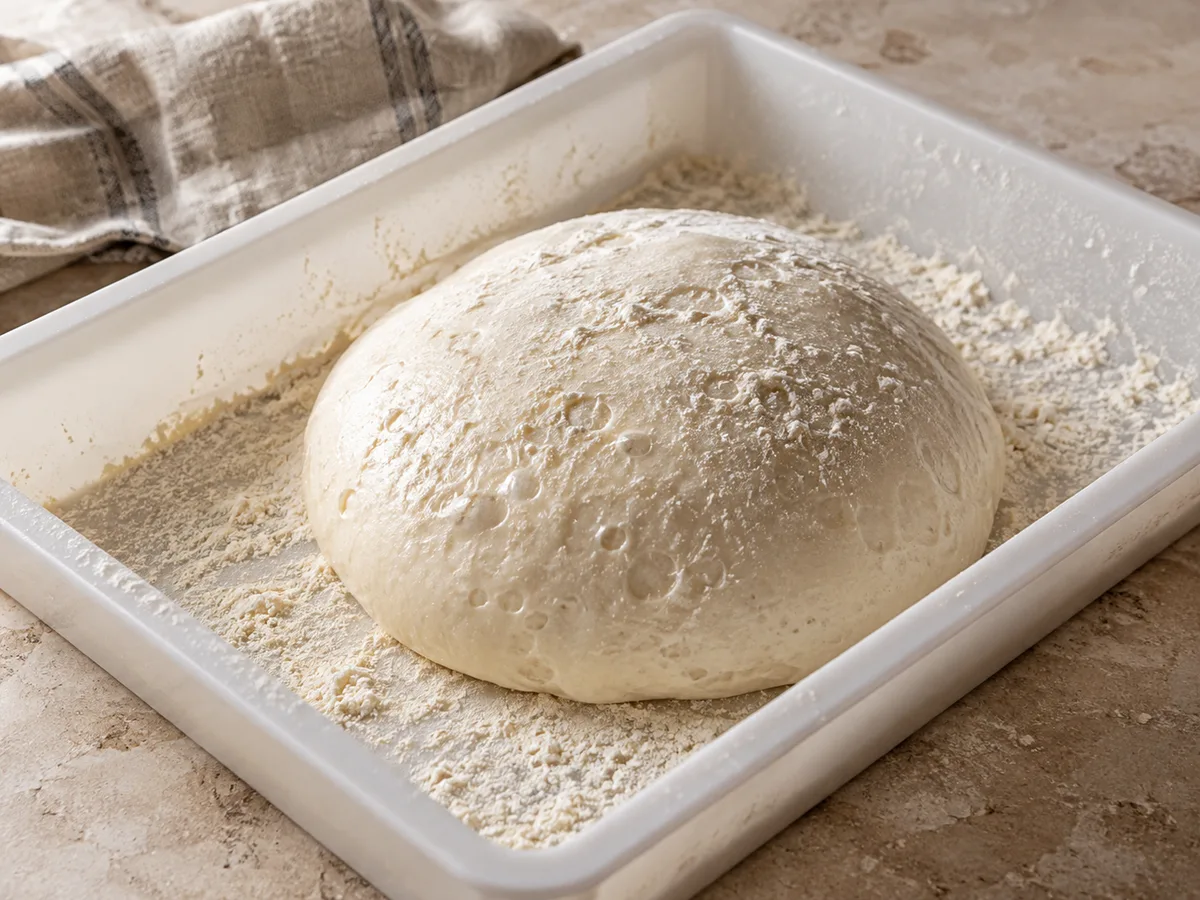 Pâte à pizza napolitaine