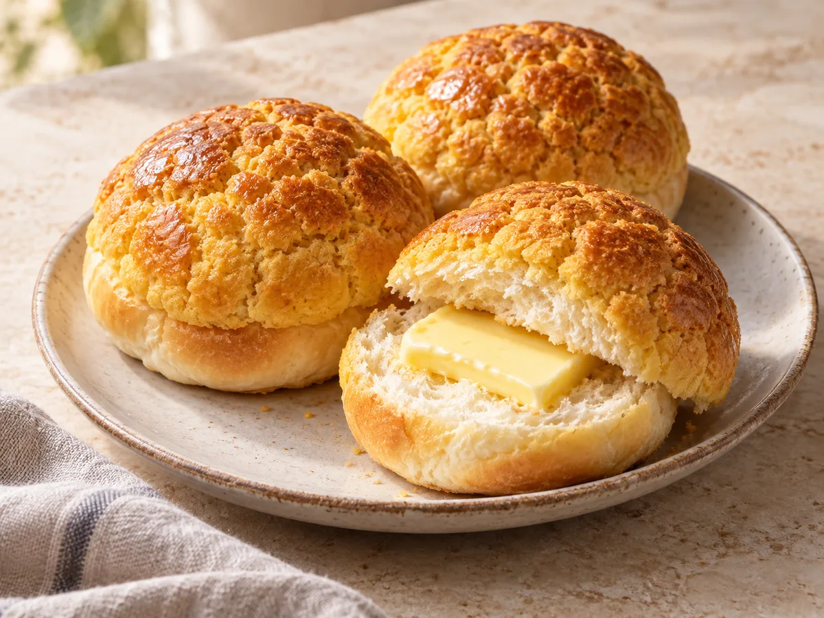 Petit pain ananas