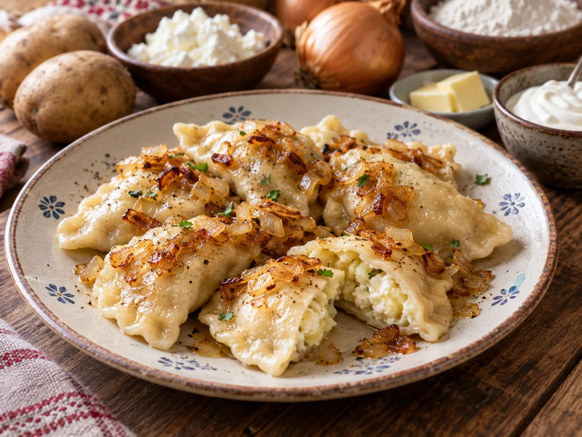 Pierogi aux pommes de terre