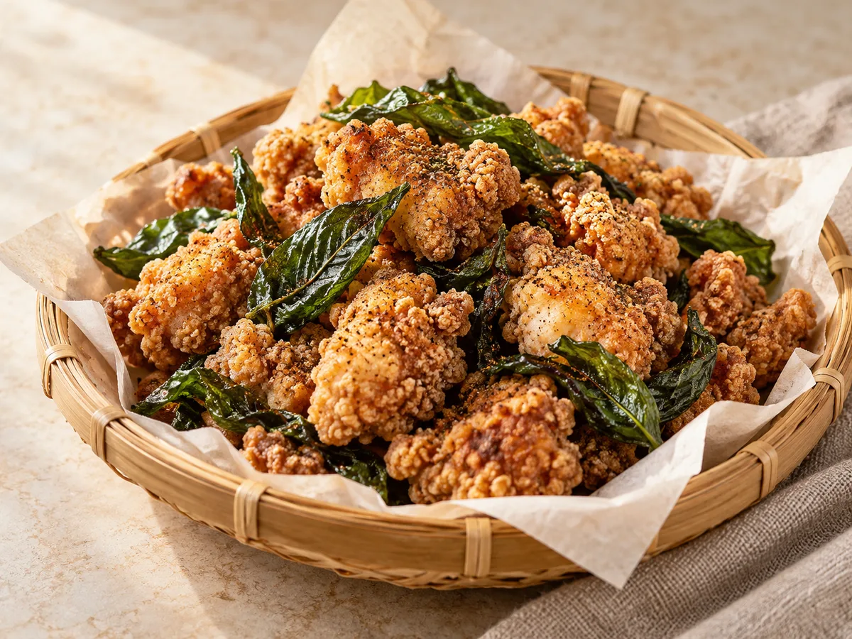 Poulet popcorn taïwanais
