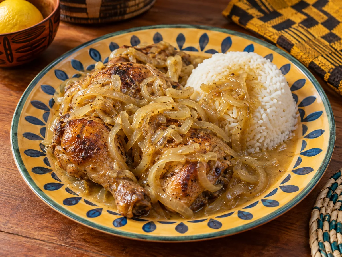 Poulet yassa