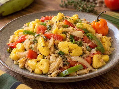 Ackee and saltfish