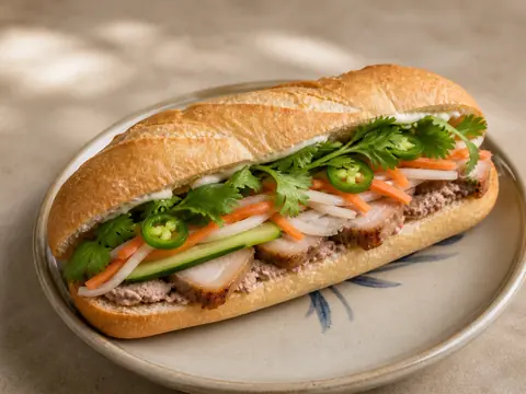 Bánh mì au porc