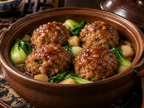 Boulettes chinoises tête de lion