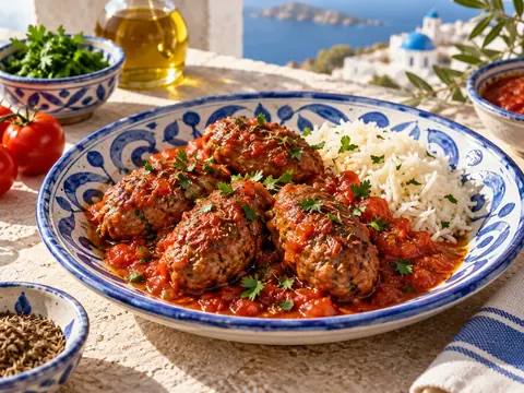 Boulettes grecques à la tomate