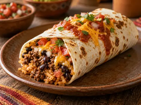 Burrito au bœuf