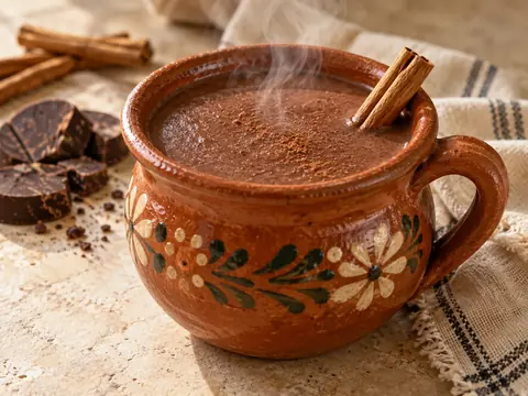 Champurrado mexicain