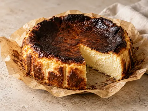 Cheesecake basque