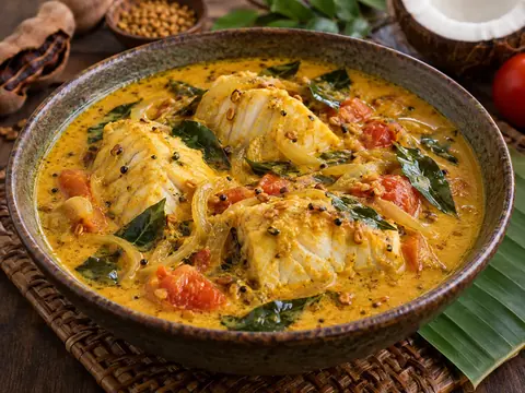 Curry de poisson sri-lankais
