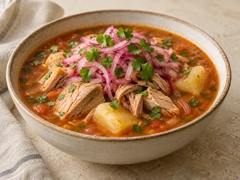 Encebollado équatorien