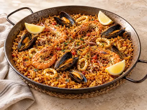 Fideuà valencienne