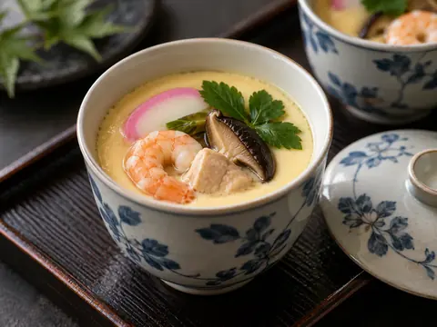 Flan salé japonais à la vapeur