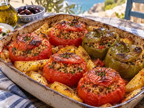 Légumes farcis à la grecque