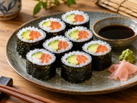 Makis saumon-avocat
