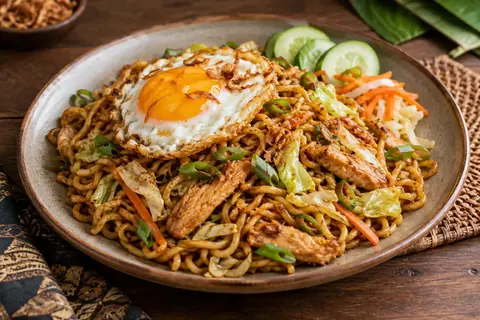 Mie goreng javanais