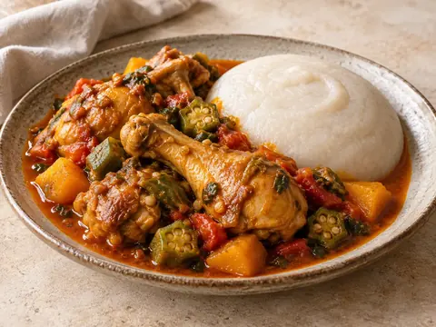 Moamba de galinha