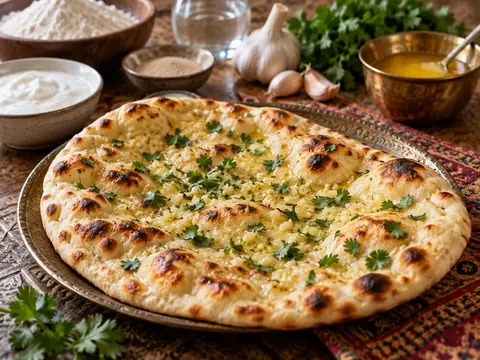 Naan à l’ail