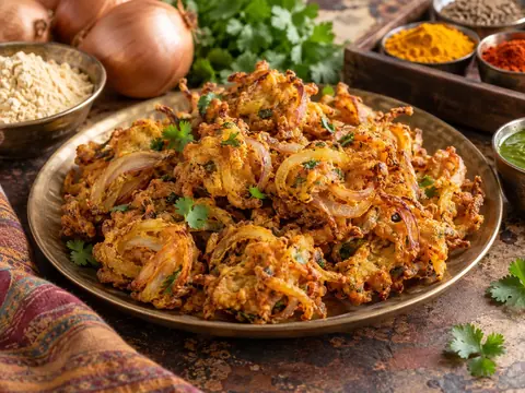 Pakoras d’oignons
