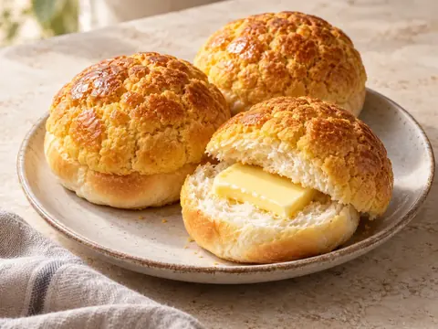 Petit pain ananas