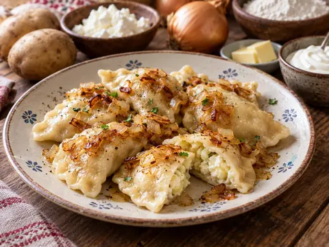 Pierogi aux pommes de terre