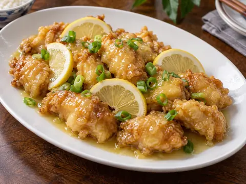 Poulet au citron cantonais
