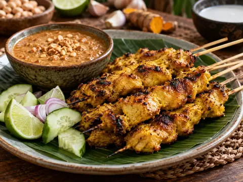 Satay de poulet