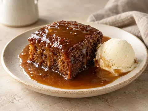 Sticky toffee pudding