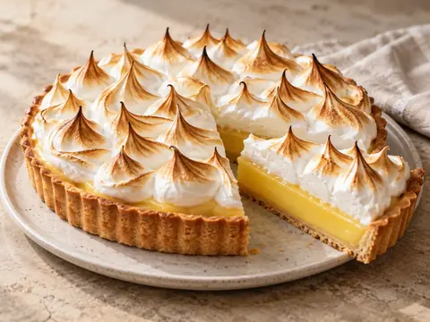 Tarte au citron meringuée