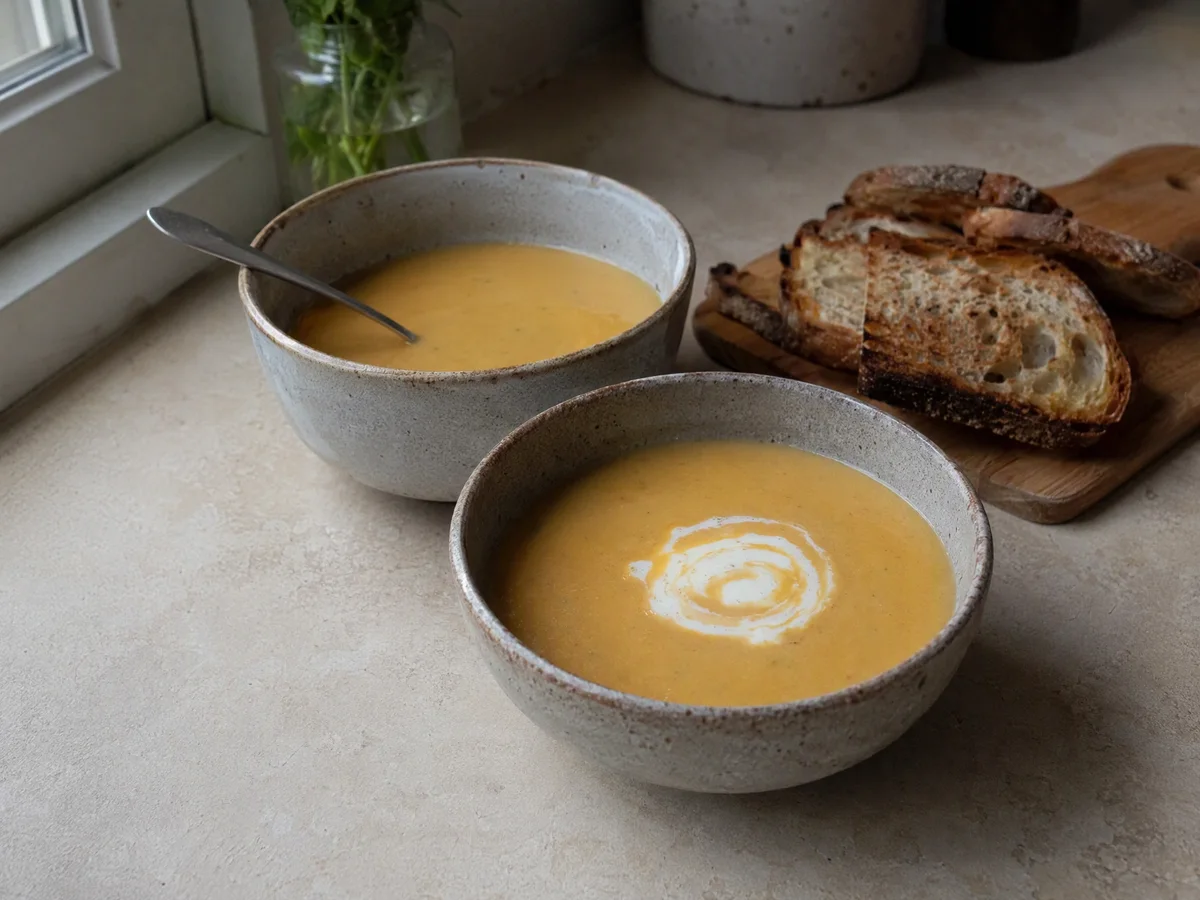 Soupe de légumes maison