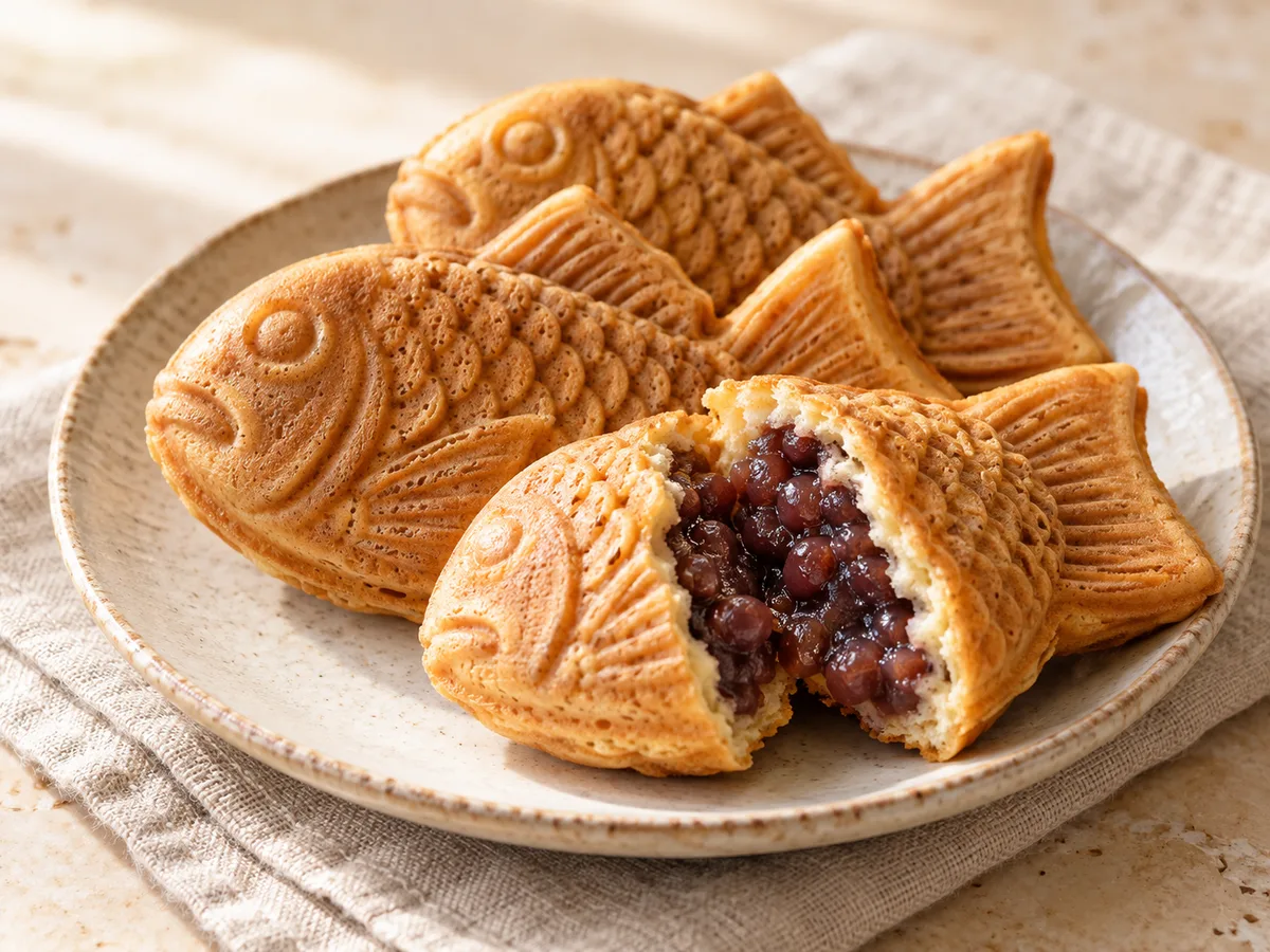 Taiyaki à l’anko