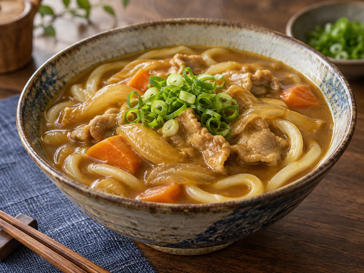 Udon au curry